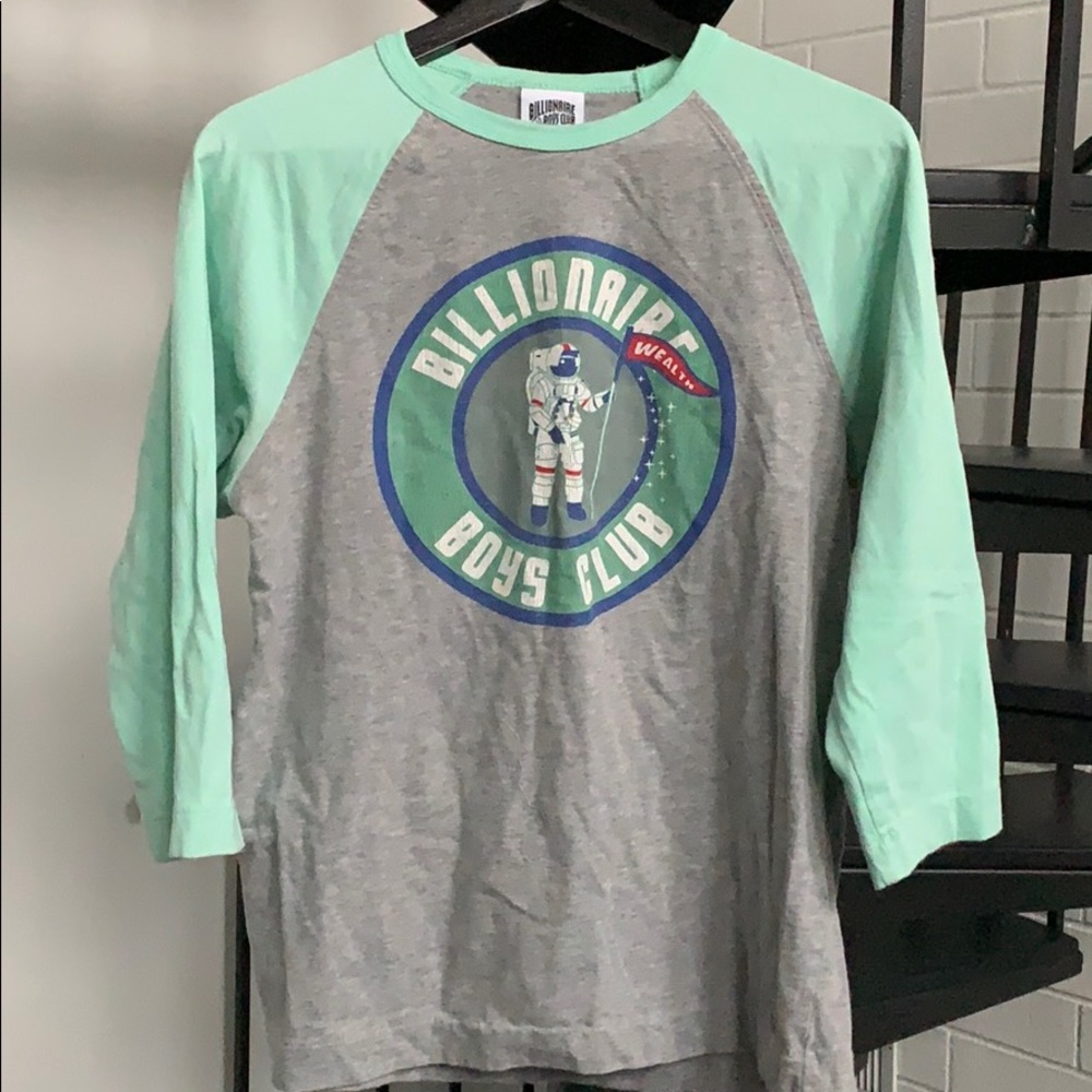 Billionaire Boys Club gray 3/4 t-shirt